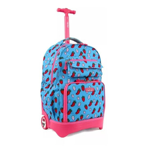 Mochila Jworld C/carro Strawberry Rlp-01